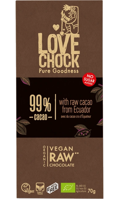 99% cacao